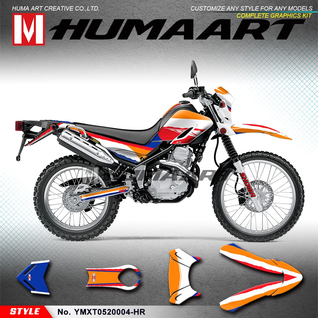 Amazon.co.jp: HUMAART バイクデカール適合Yamaha ヤマハ Serow250